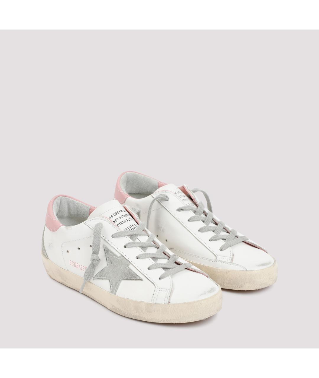 GOLDEN GOOSE DELUXE BRAND Мульти кожаные кеды, фото 5