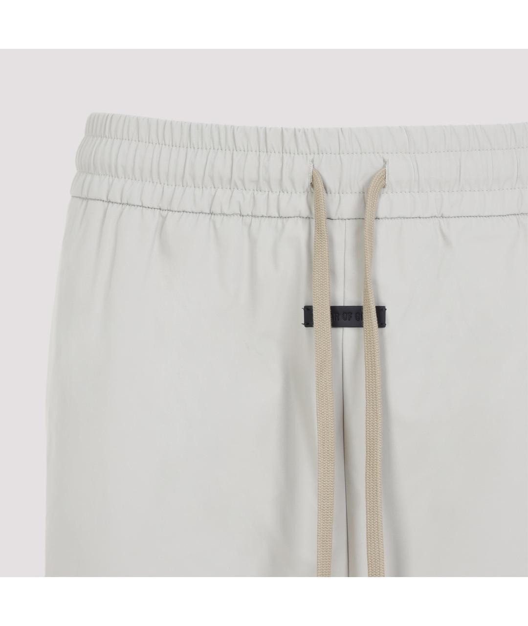 FEAR OF GOD Серые синтетические повседневные брюки, фото 6