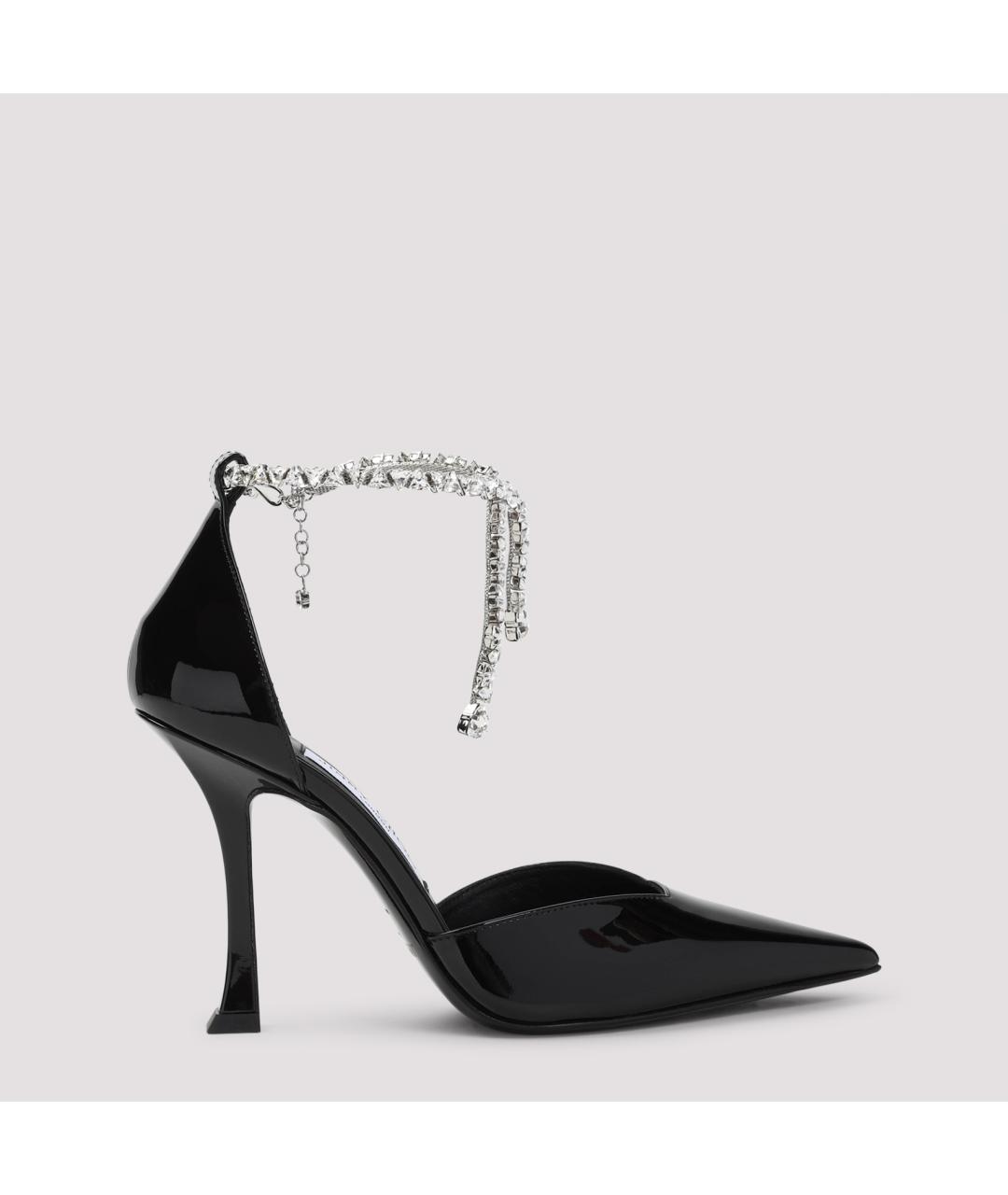 JIMMY CHOO Черные кожаные туфли, фото 2