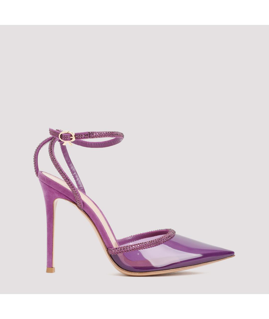 GIANVITO ROSSI Фиолетовые туфли, фото 2