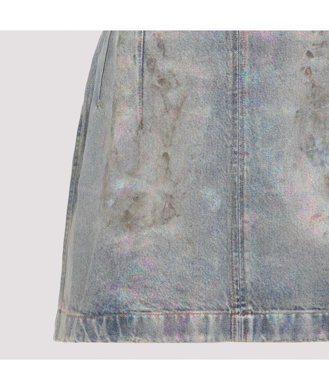 ACNE STUDIOS Голубое хлопковое платье, фото 4
