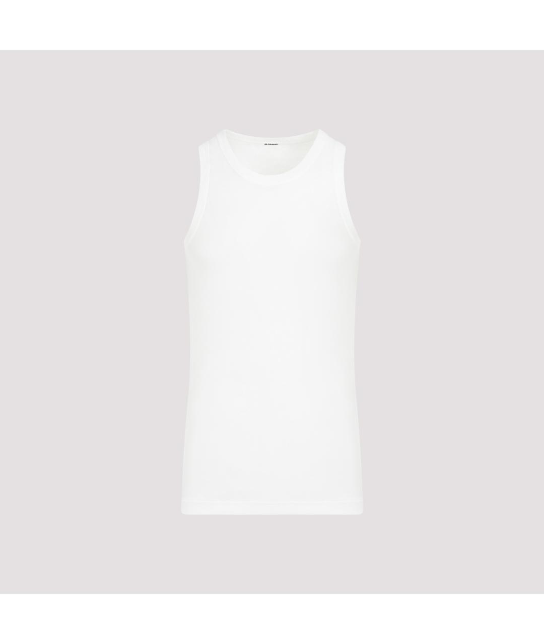 JIL SANDER Серая хлопковая футболка, фото 5