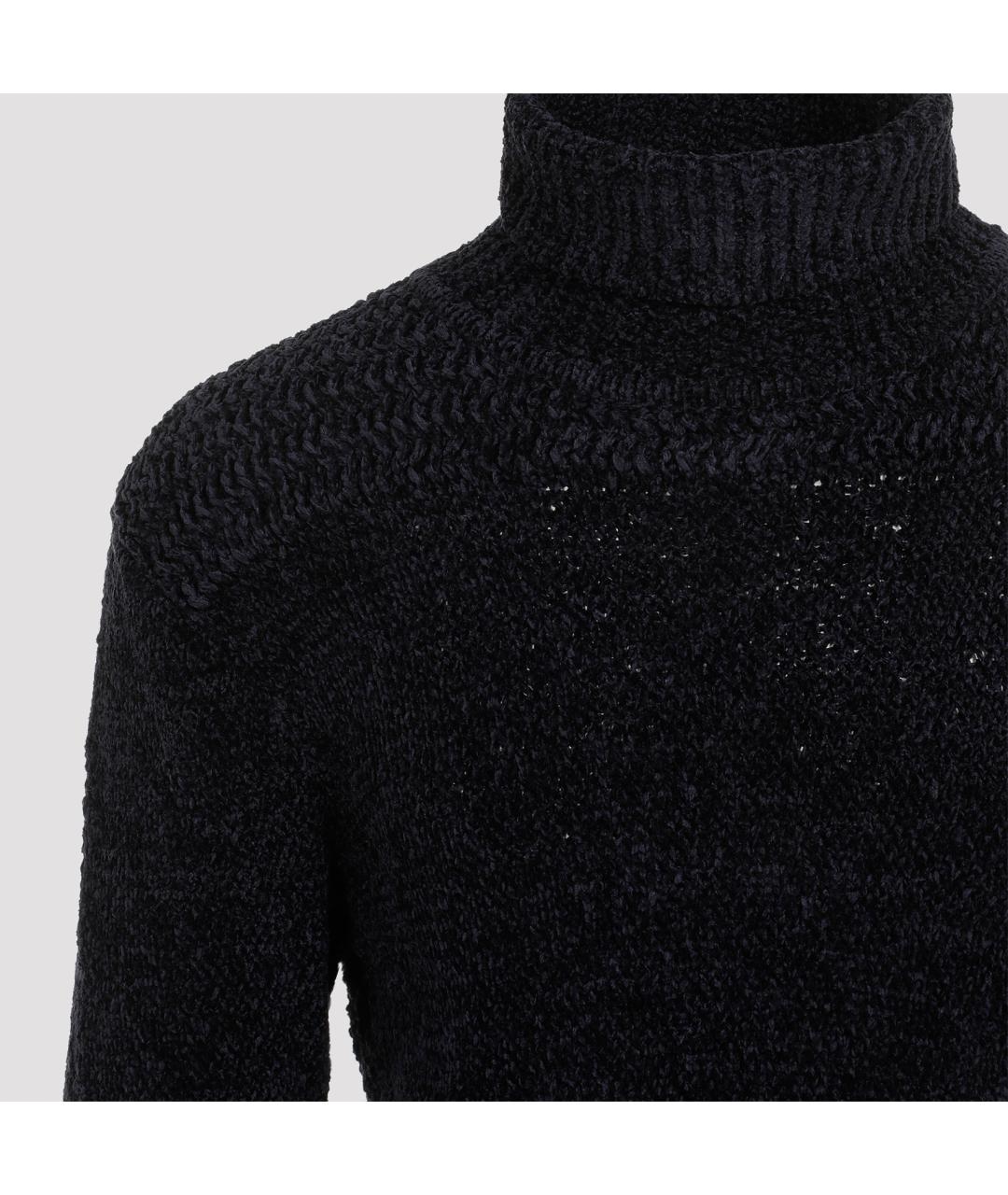 GIVENCHY Темно-синий вискозный джемпер / свитер, фото 6