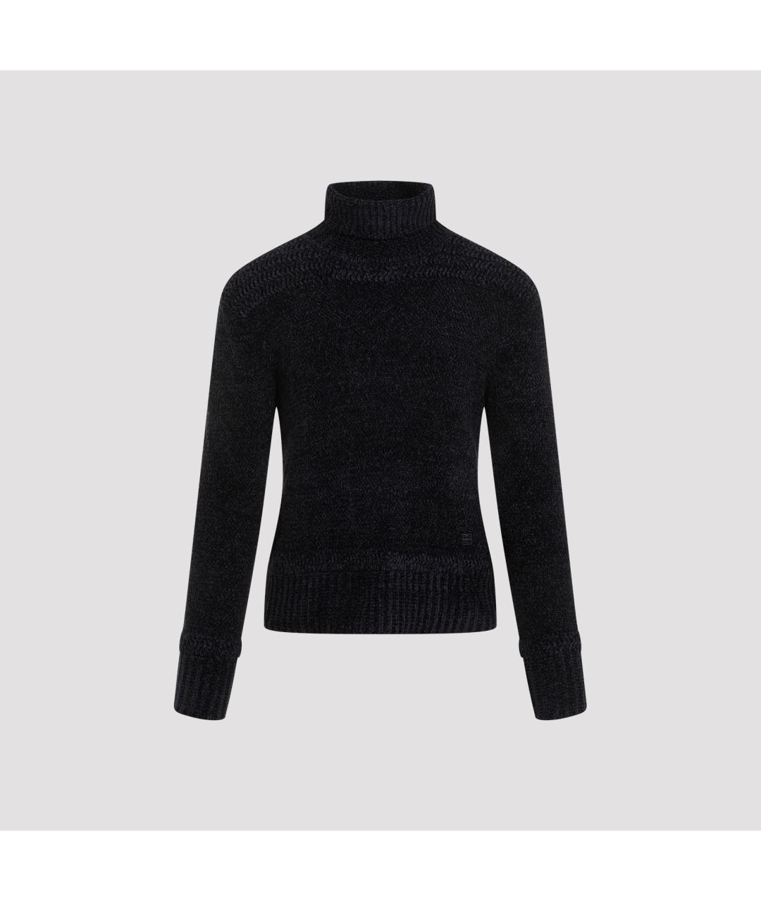 GIVENCHY Темно-синий вискозный джемпер / свитер, фото 2