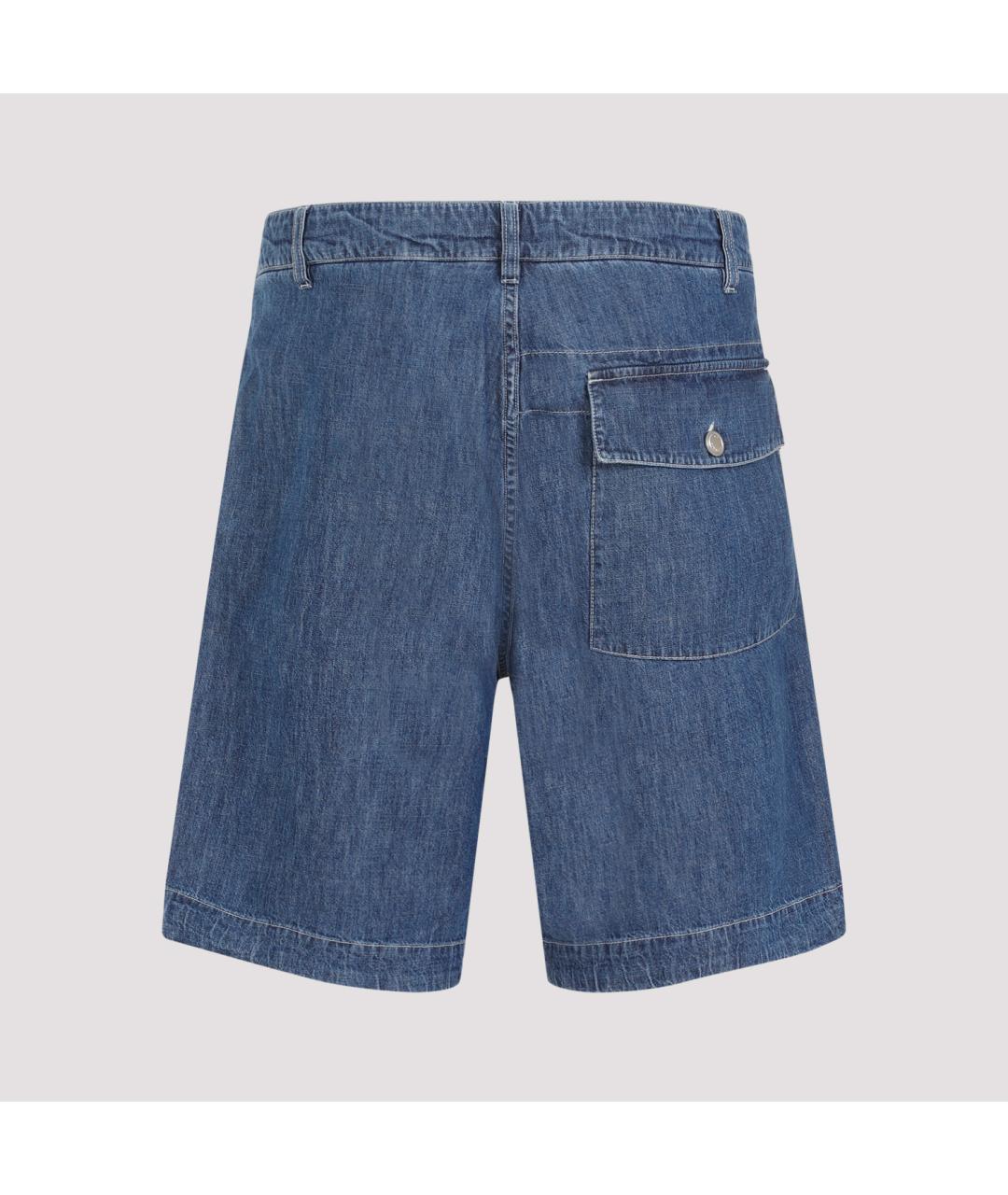 CP COMPANY Синие хлопковые шорты, фото 4