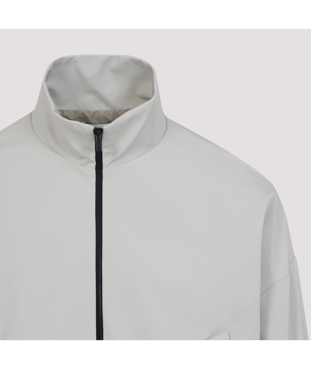 FEAR OF GOD Серая синтетическая куртка, фото 6