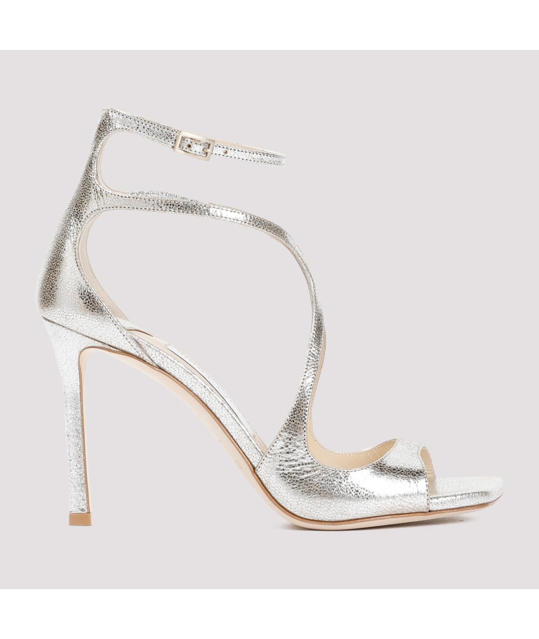 JIMMY CHOO Мульти кожаные босоножки, фото 3