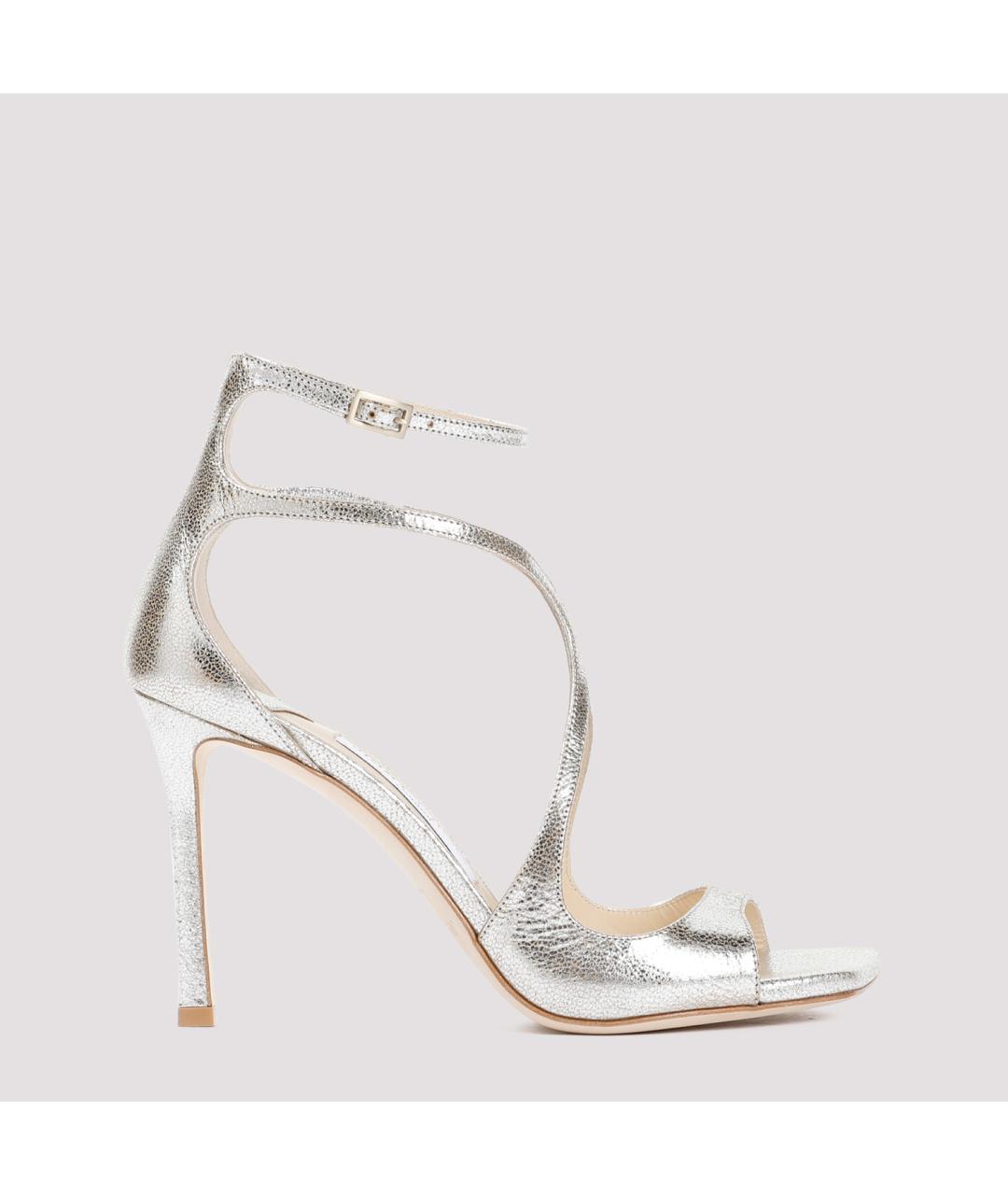 JIMMY CHOO Мульти кожаные босоножки, фото 2