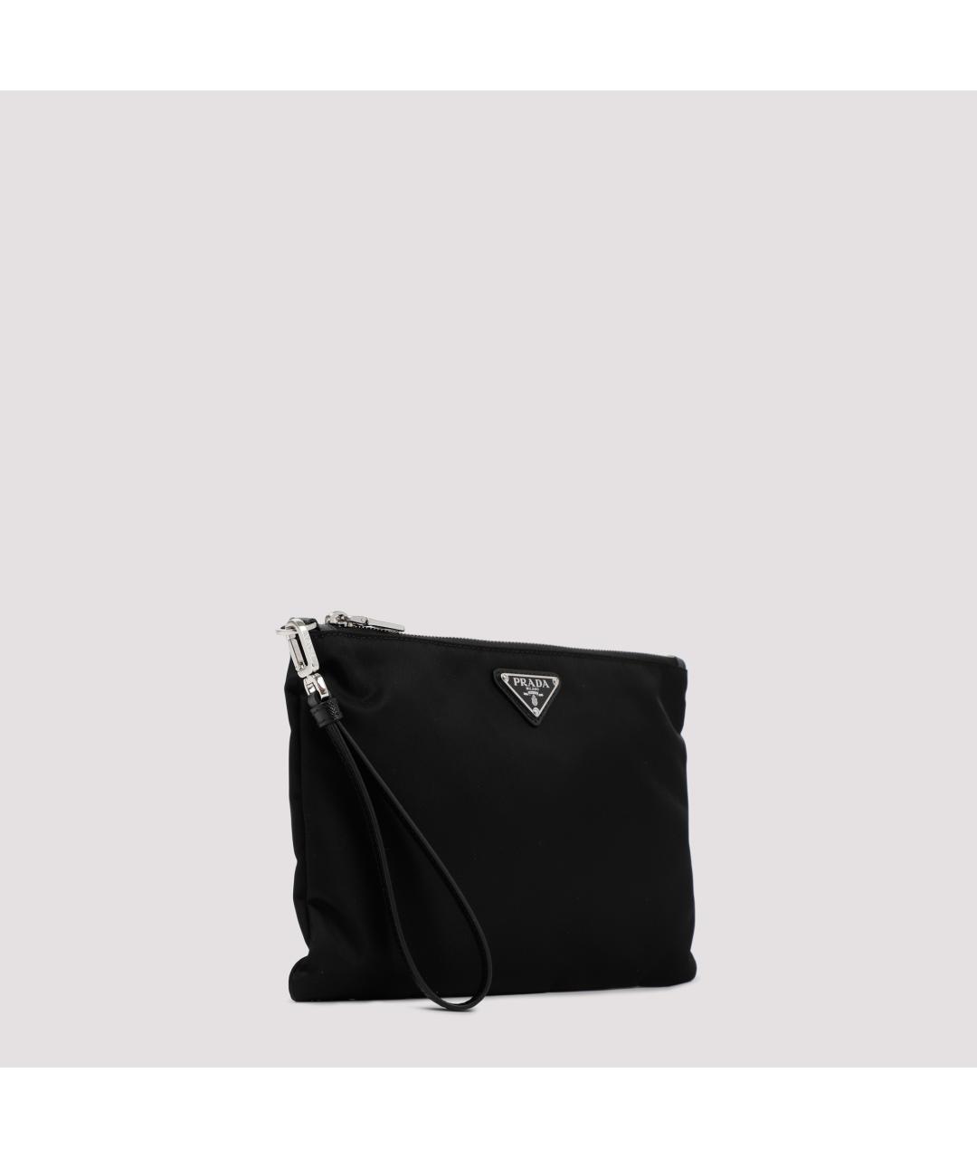 PRADA Черная синтетическая папка для документов, фото 5