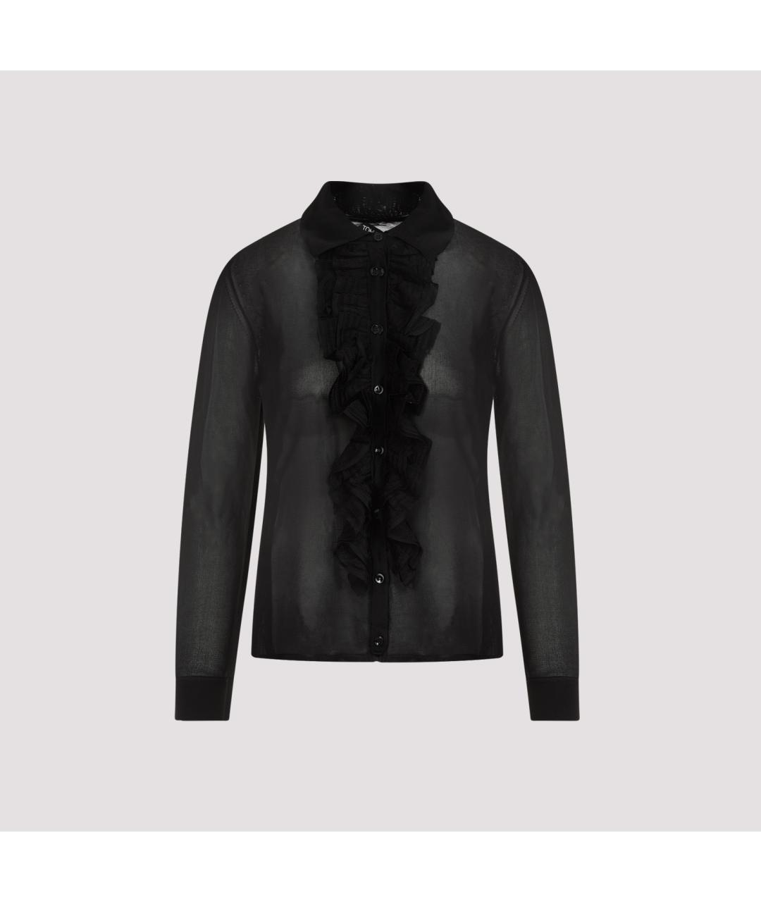 TOM FORD Черная вискозная блузы, фото 2
