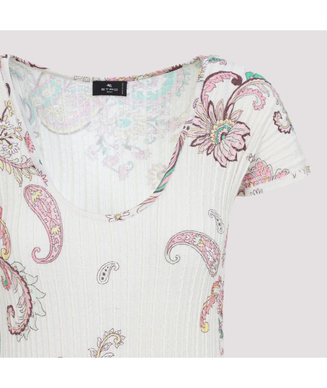 ETRO Мульти хлопковое платье, фото 6