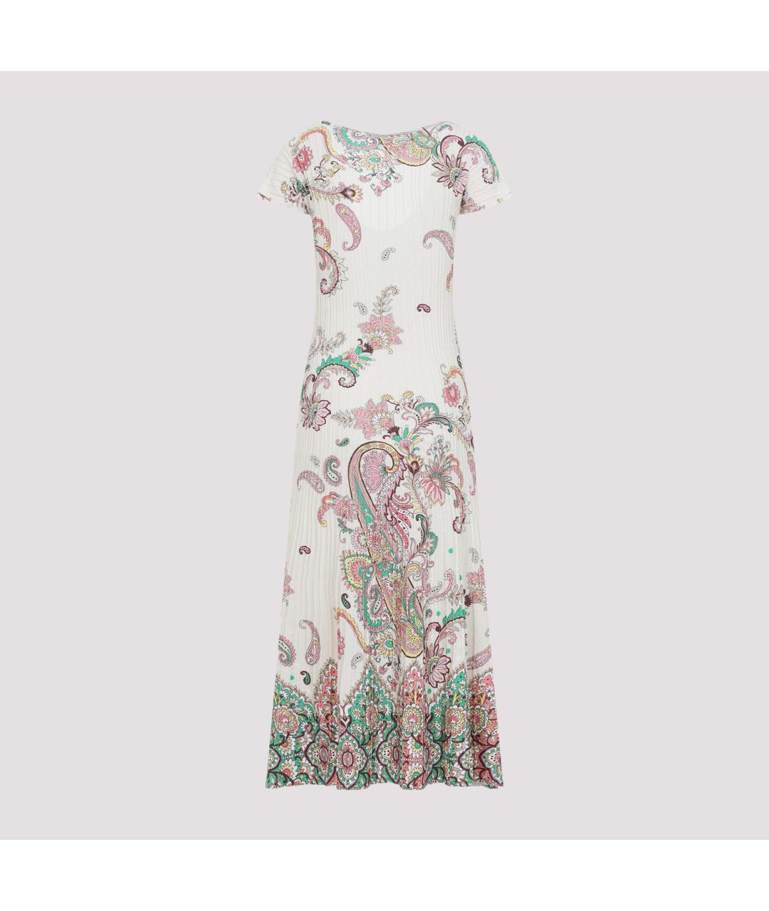 ETRO Мульти хлопковое платье, фото 4