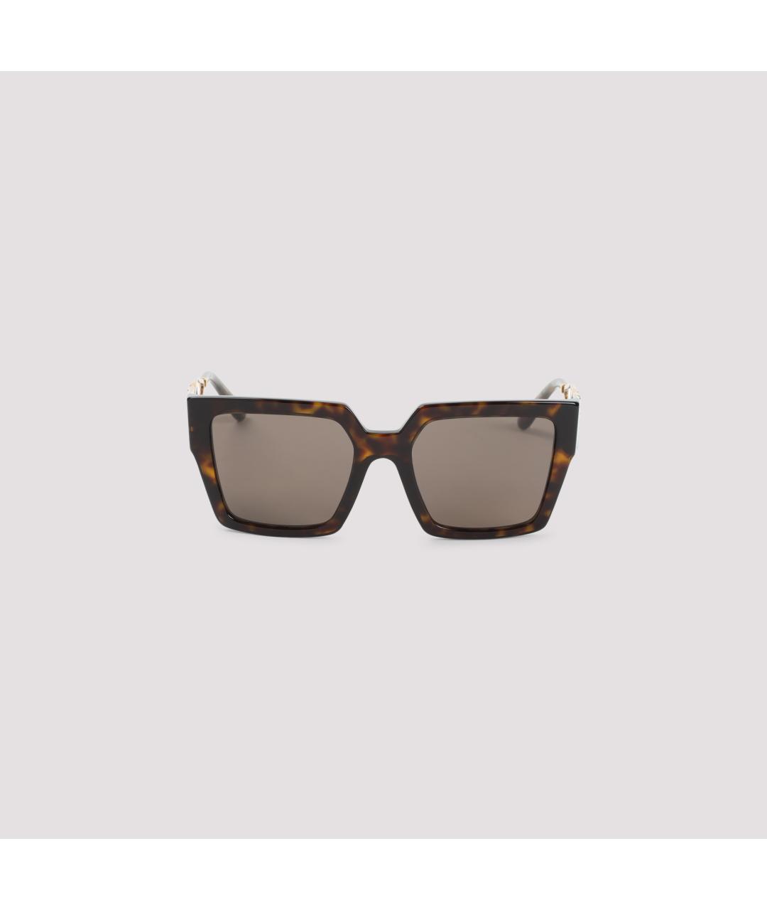 DOLCE&GABBANA Мульти металлические солнцезащитные очки, фото 4