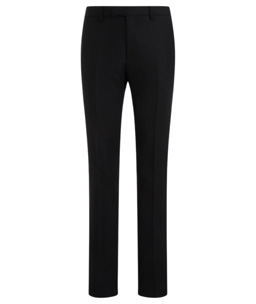 ETRO Черные шерстяные повседневные брюки, фото 1