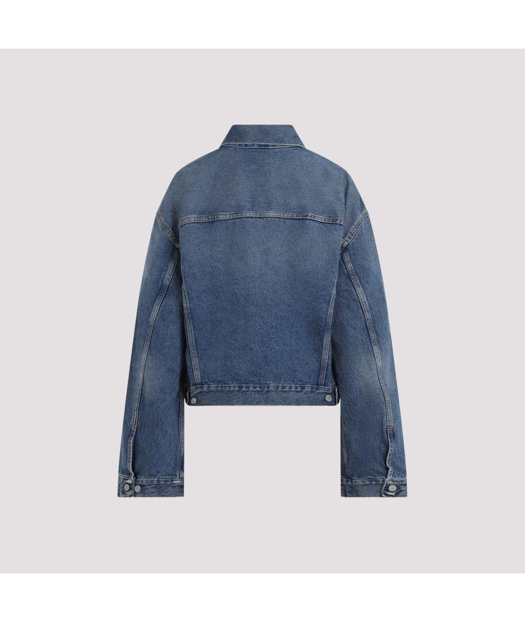 ACNE STUDIOS Синяя деним куртка, фото 4