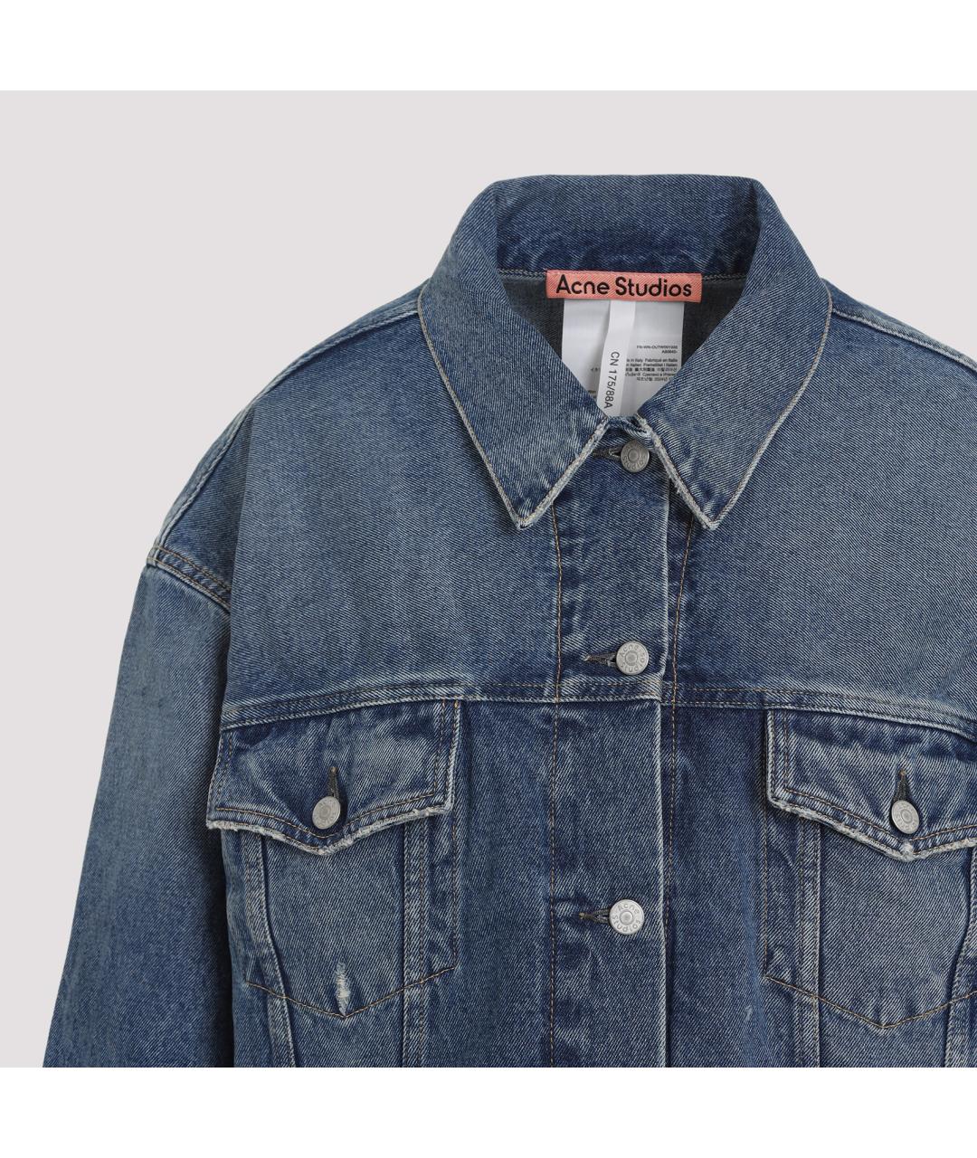 ACNE STUDIOS Синяя деним куртка, фото 5