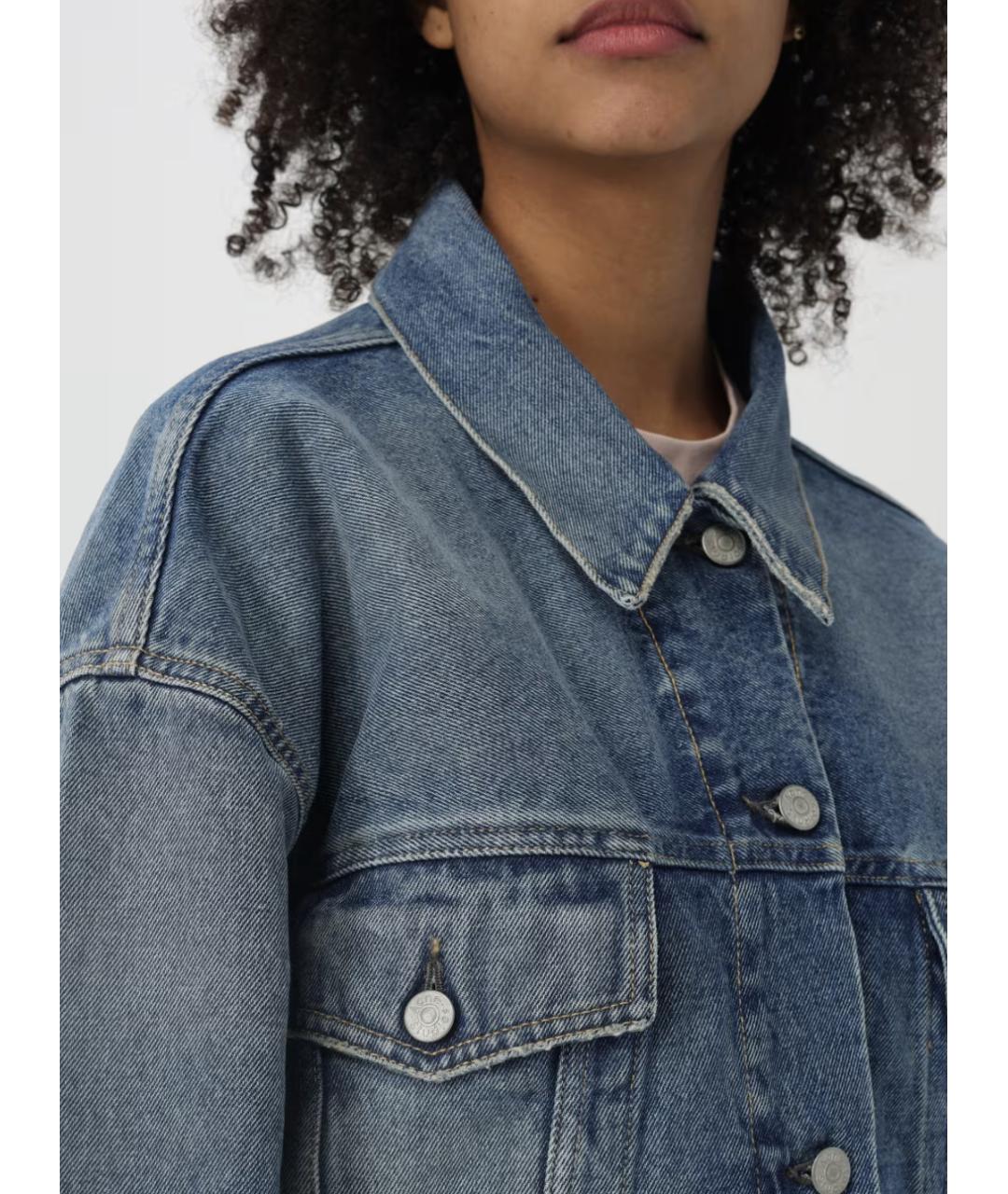 ACNE STUDIOS Синяя деним куртка, фото 7
