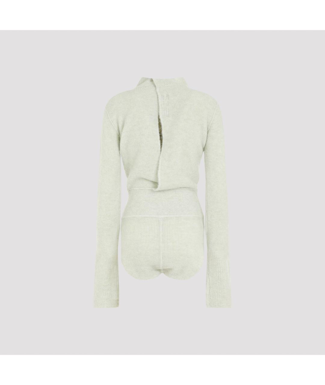 RICK OWENS Зеленые шерстяное боди, фото 4