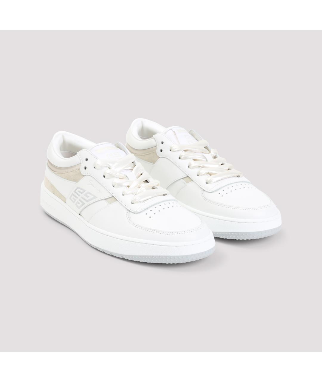 GIVENCHY Белые кожаные кеды, фото 5