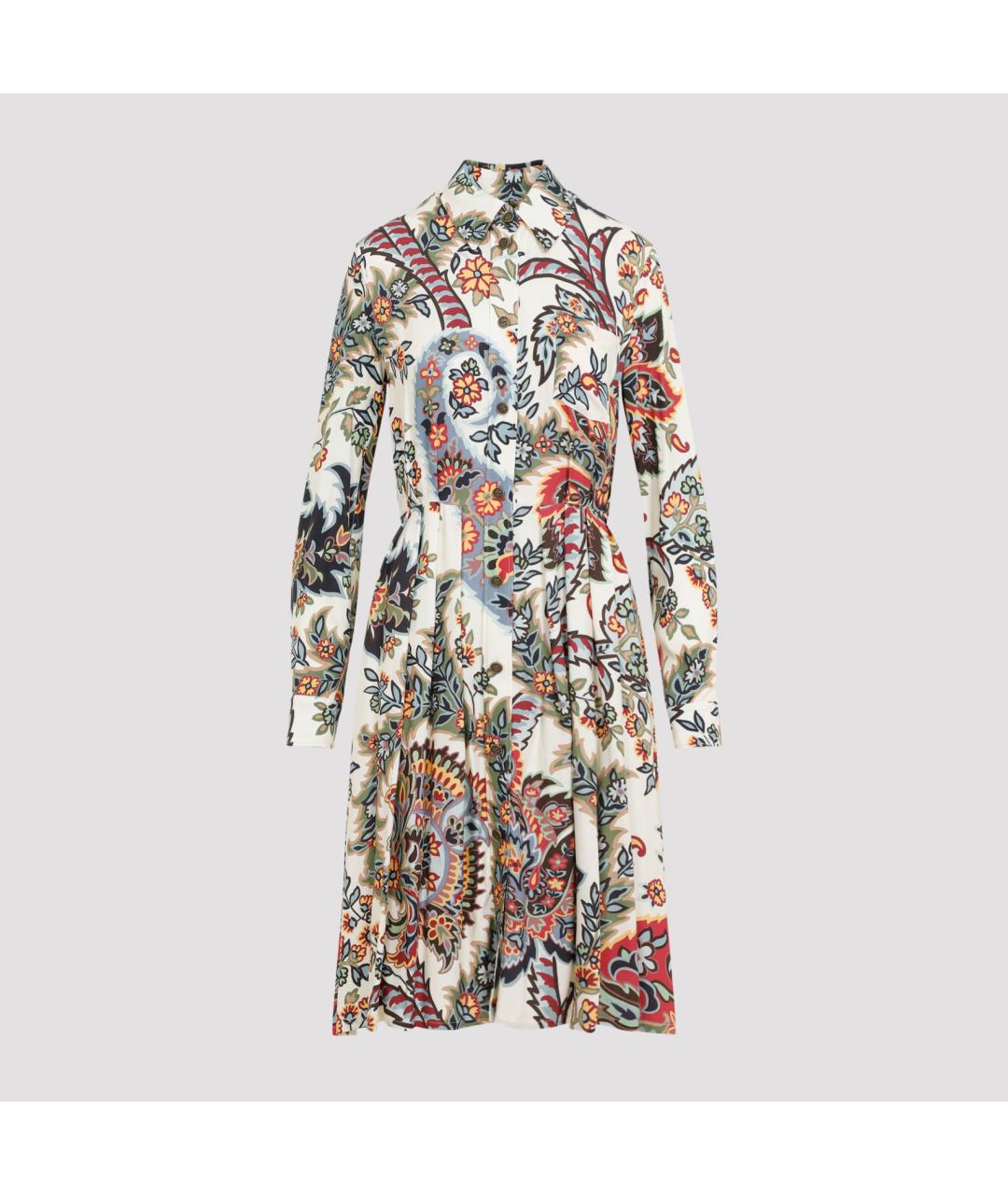ETRO Мульти вискозное повседневное платье, фото 3