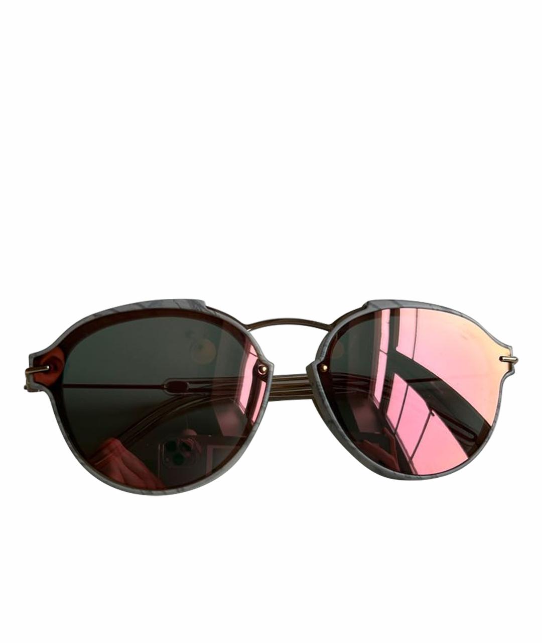 CHRISTIAN DIOR Розовые пластиковые солнцезащитные очки, фото 1