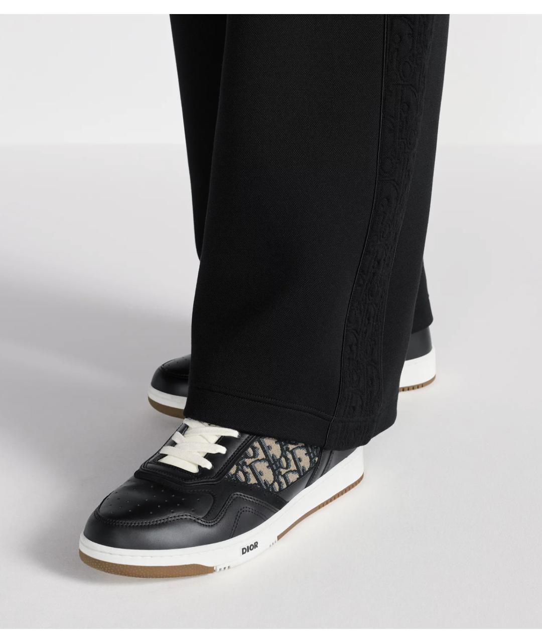 CHRISTIAN DIOR Черные низкие кроссовки / кеды, фото 3