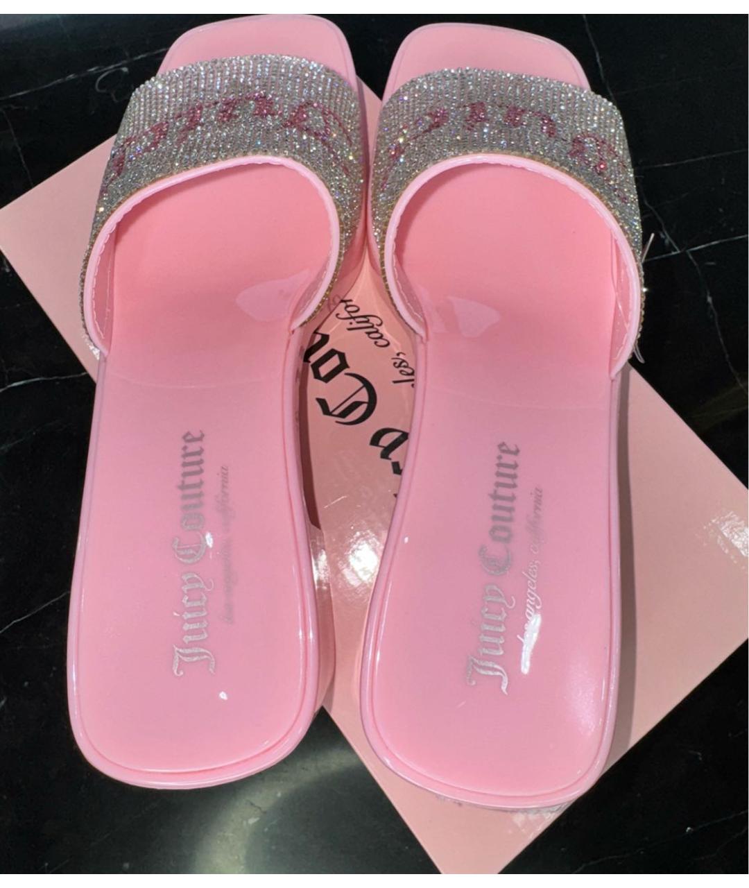 JUICY COUTURE Розовые босоножки, фото 3