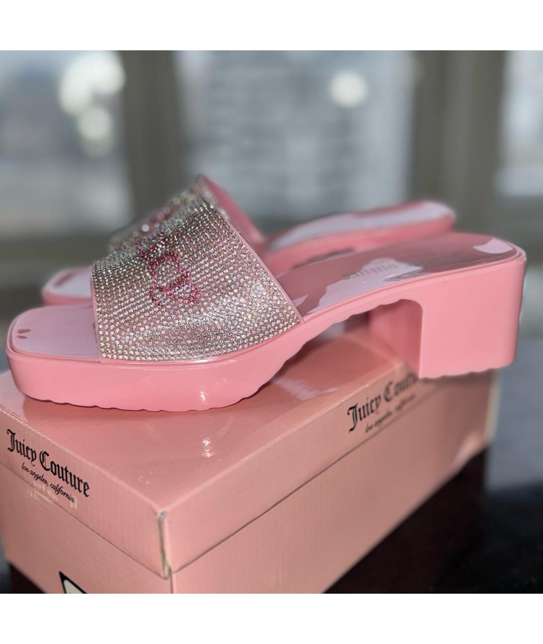 JUICY COUTURE Розовые босоножки, фото 9