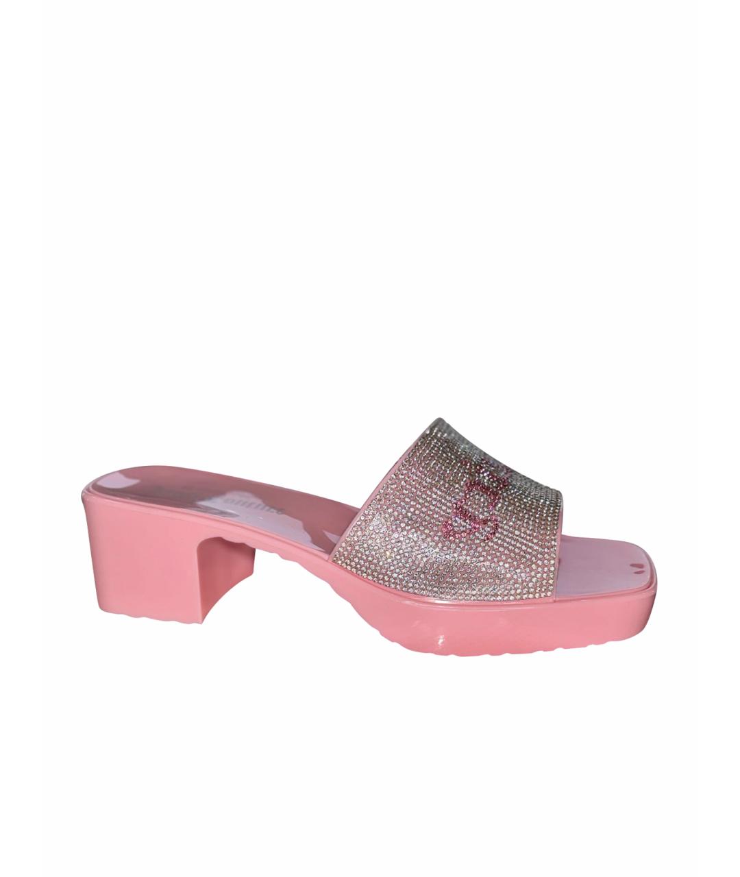 JUICY COUTURE Розовые босоножки, фото 1