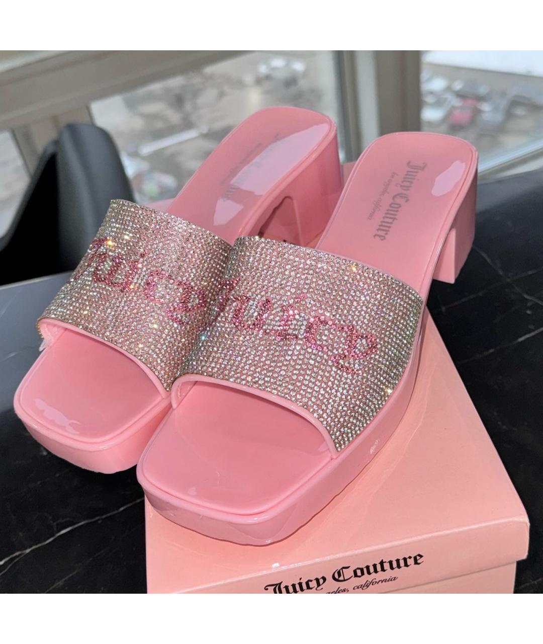 JUICY COUTURE Розовые босоножки, фото 2