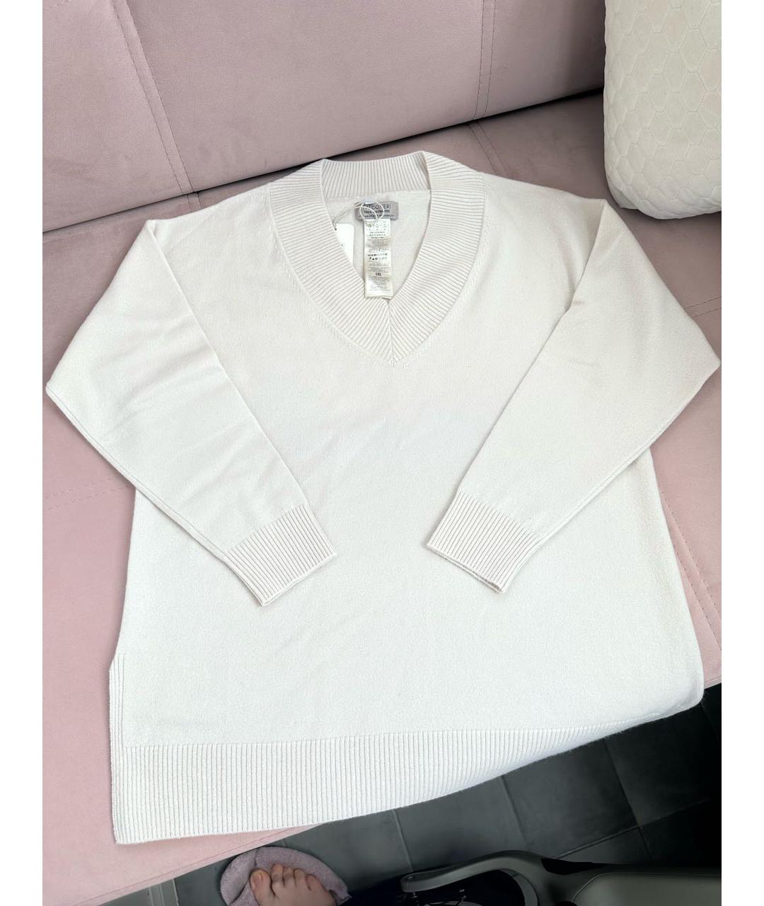 FALCONERI Серый кашемировый джемпер / свитер, фото 6