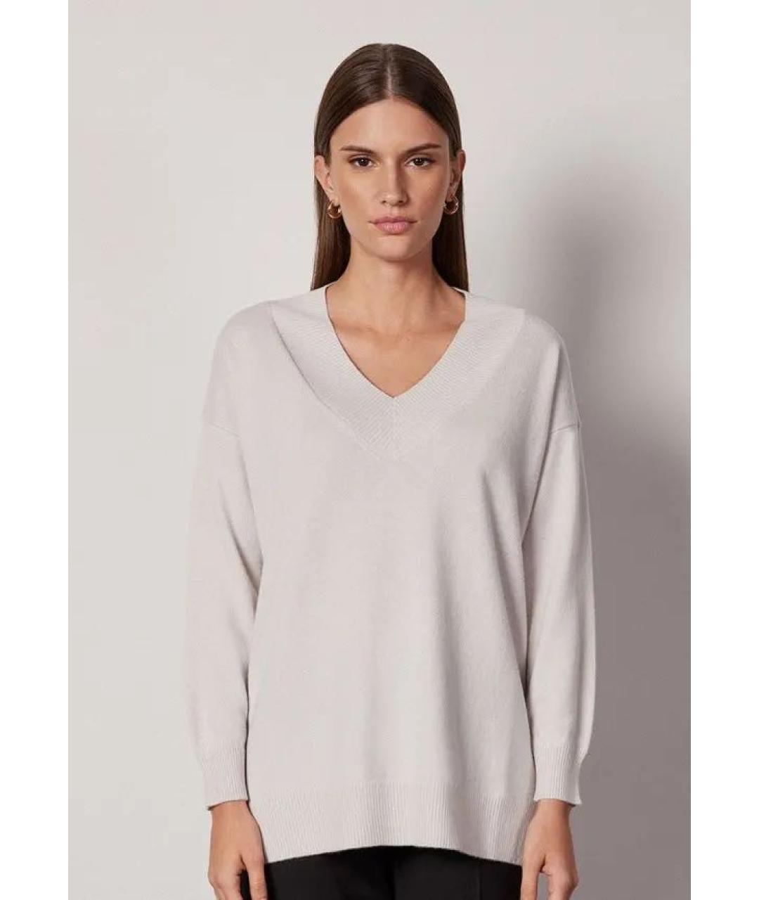 FALCONERI Серый кашемировый джемпер / свитер, фото 3