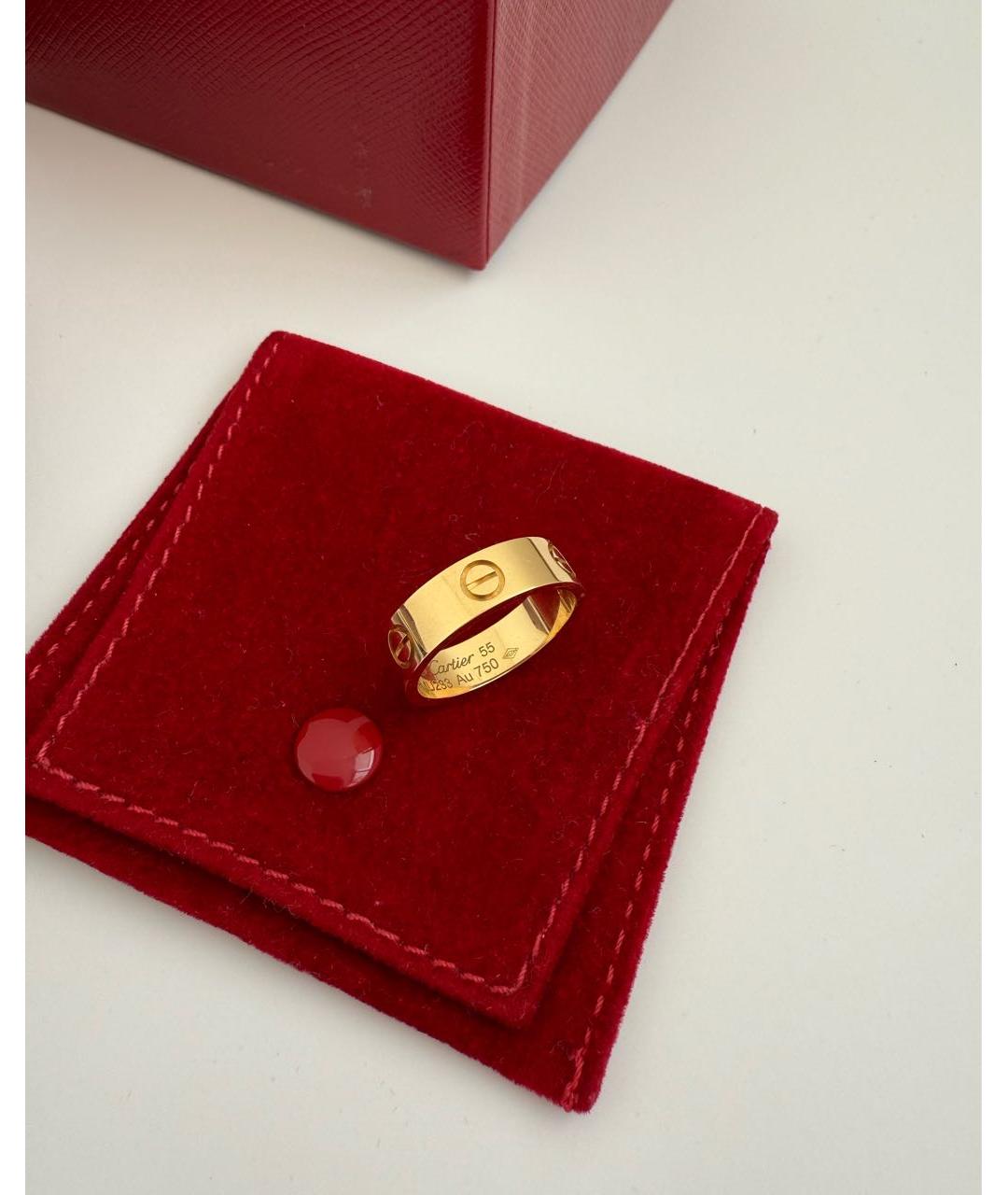 CARTIER Золотое кольцо из желтого золота, фото 4