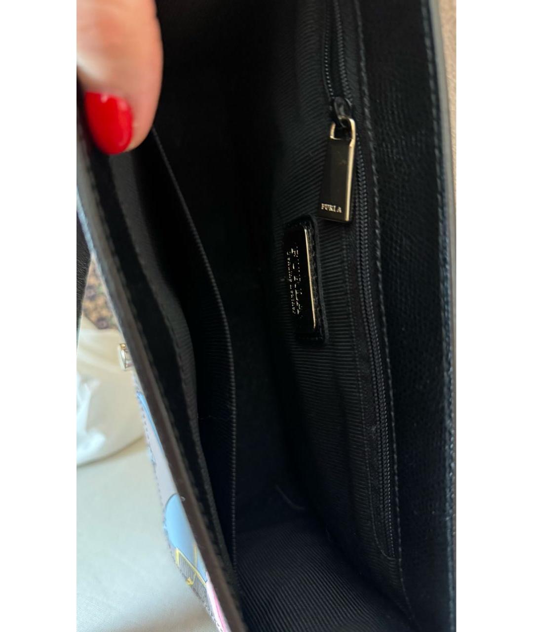 FURLA Кожаная сумка через плечо, фото 4