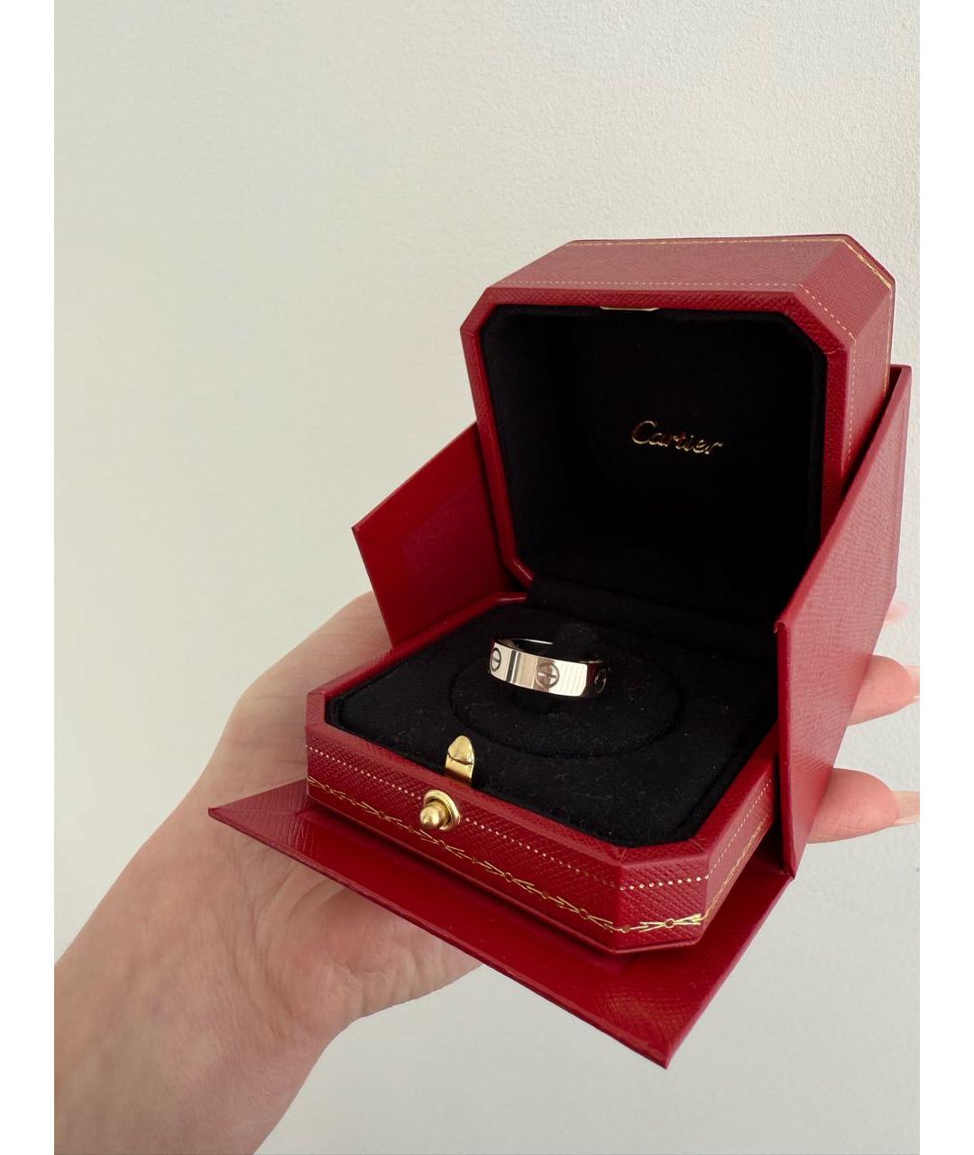 CARTIER Серебряное кольцо из белого золота, фото 7