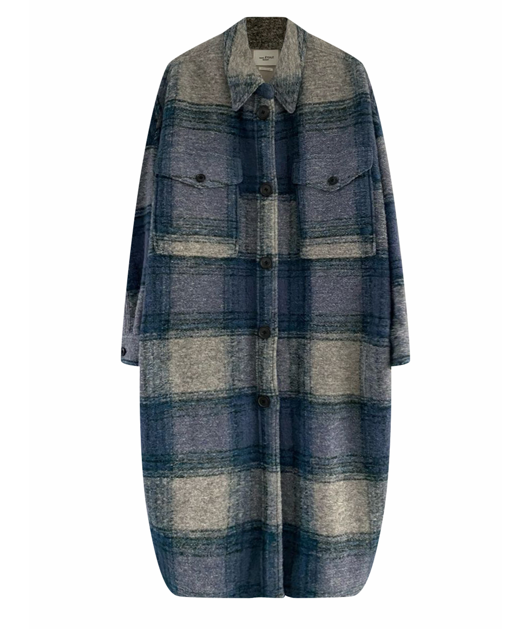 ISABEL MARANT ETOILE Мульти шерстяное пальто, фото 1