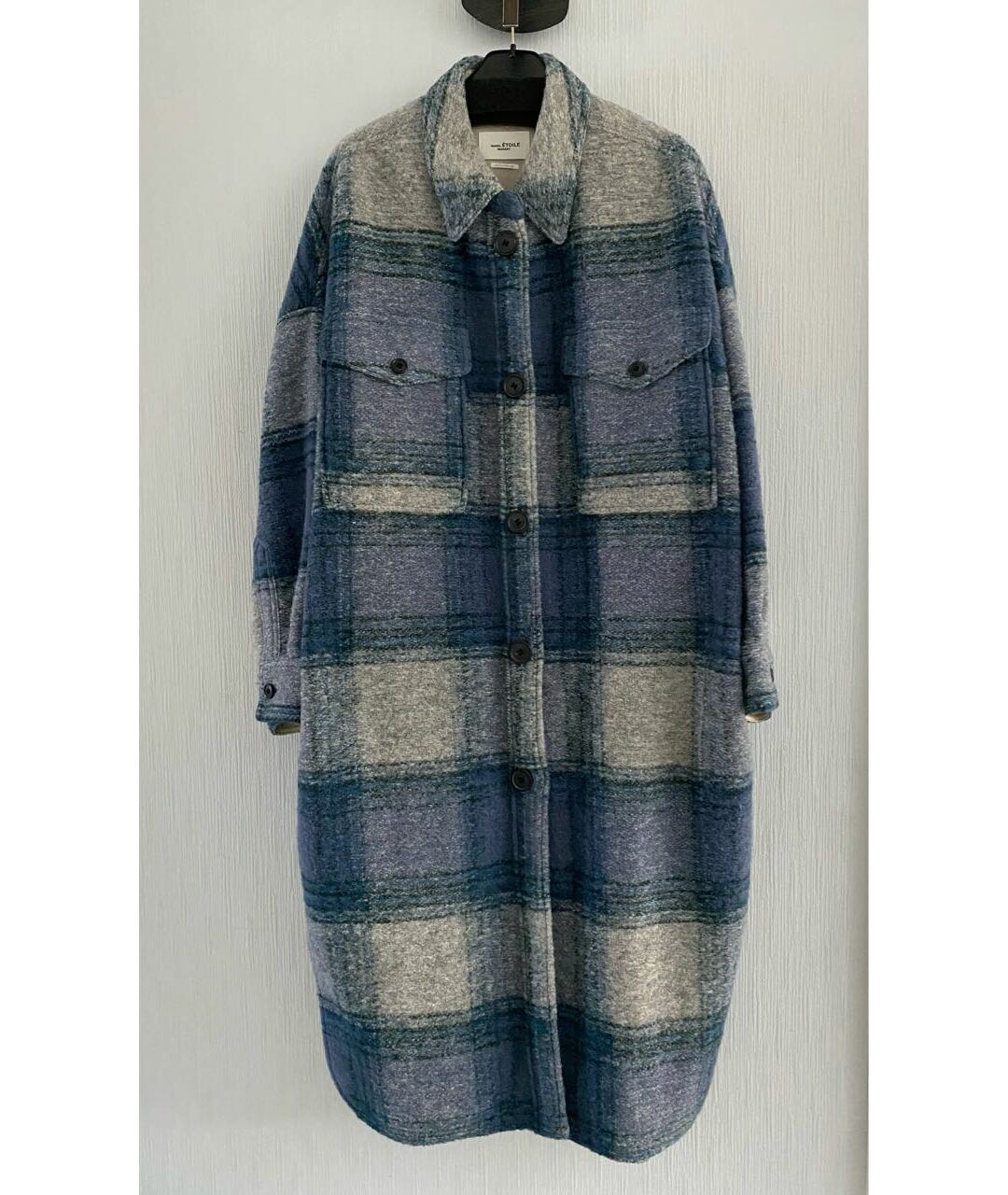 ISABEL MARANT ETOILE Мульти шерстяное пальто, фото 5