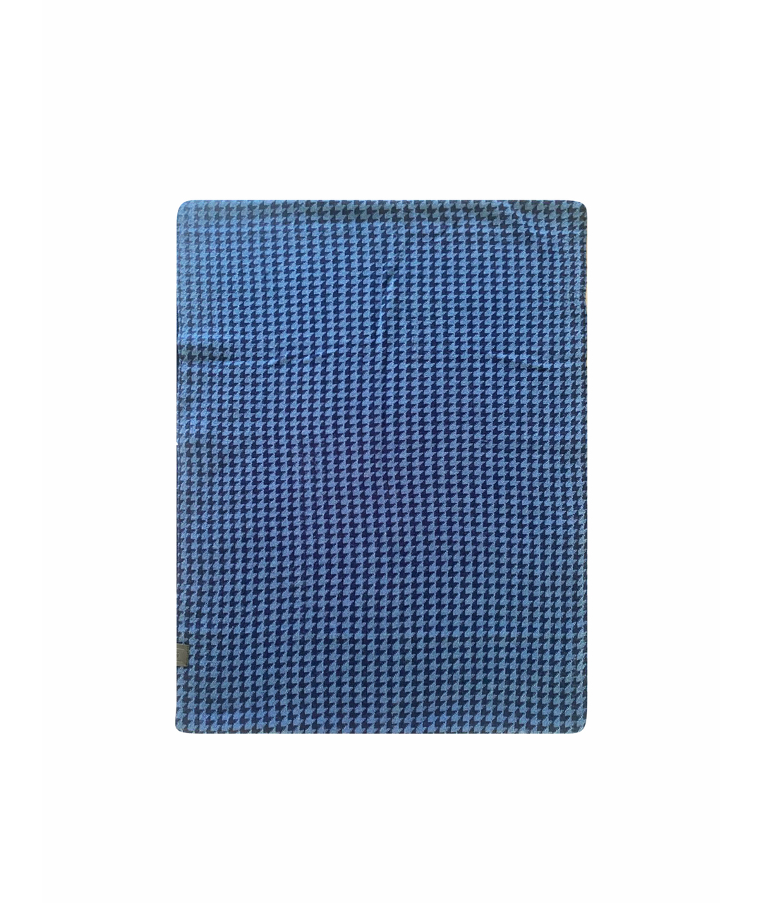 ARMANI COLLEZIONI Синий шерстяной шарф, фото 1