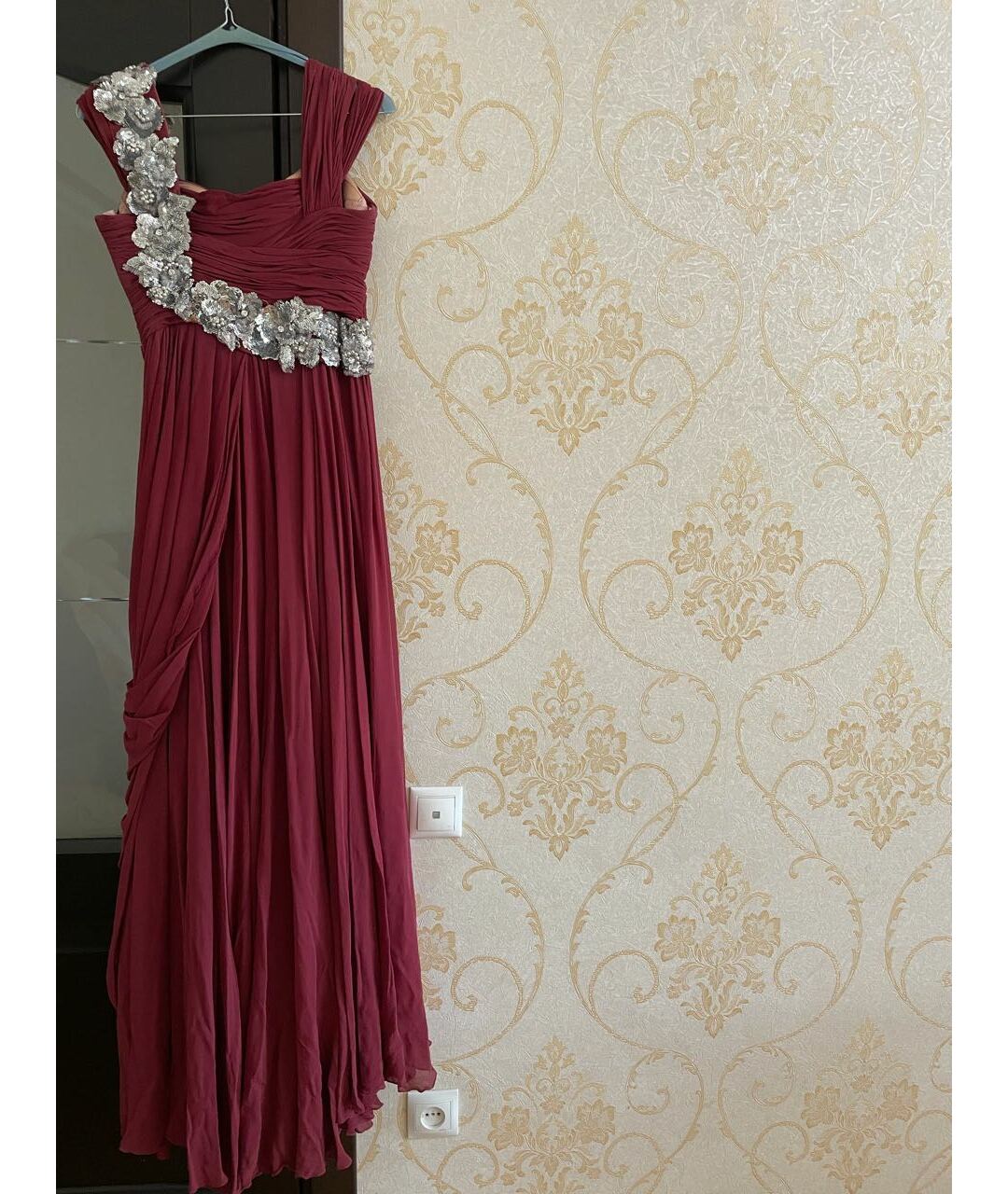 ZUHAIR MURAD Бордовое вечернее платье, фото 9