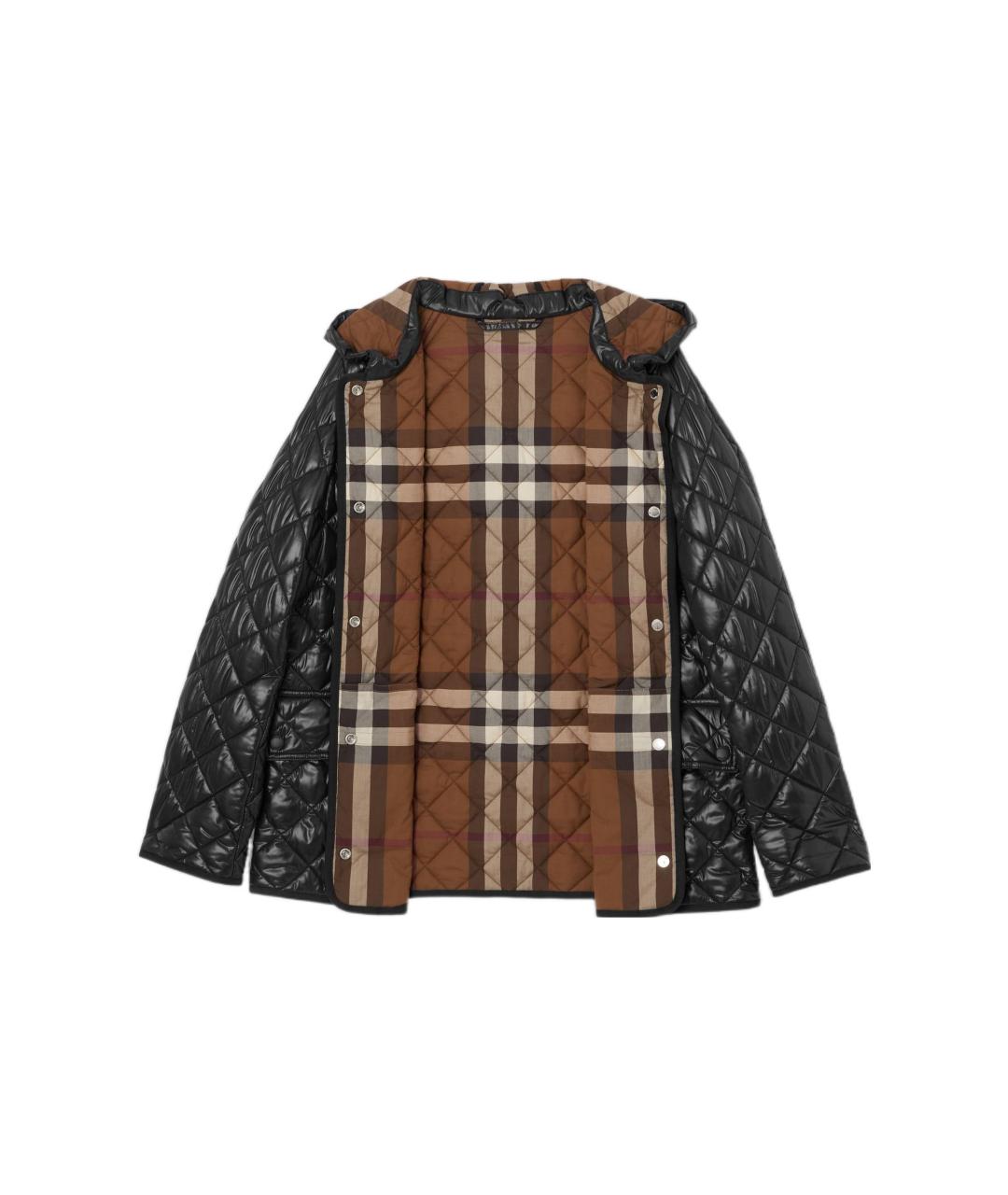 BURBERRY Черная куртка, фото 2