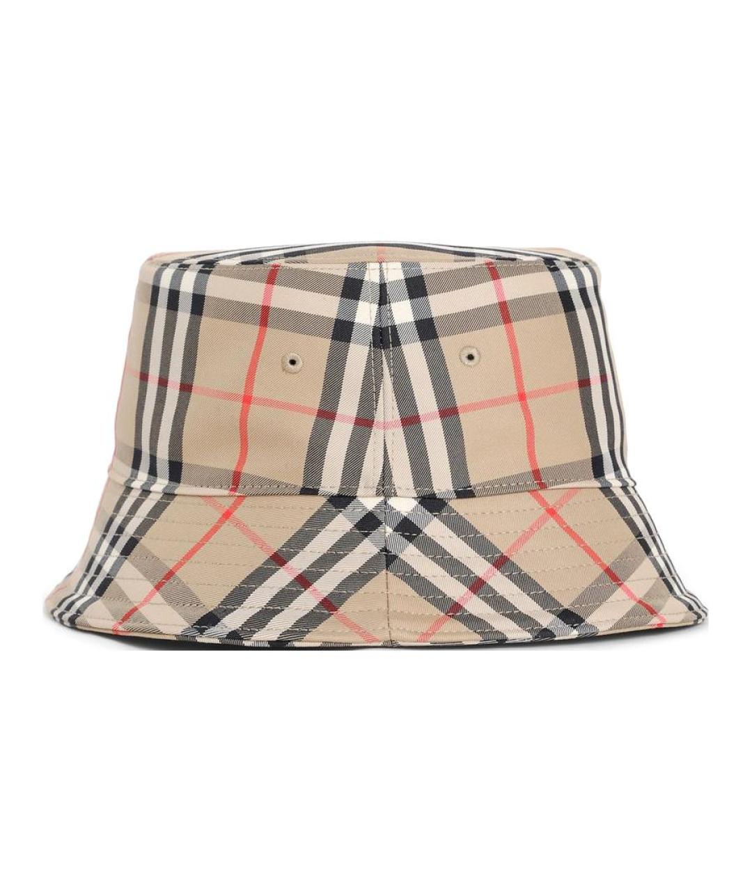 BURBERRY Бежевая хлопковая панама, фото 2