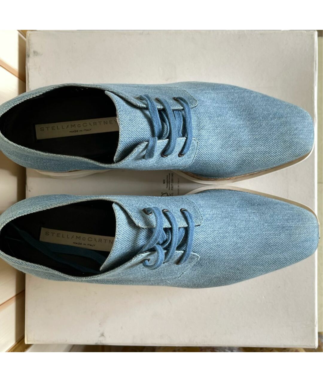 STELLA MCCARTNEY Голубые ботинки, фото 3