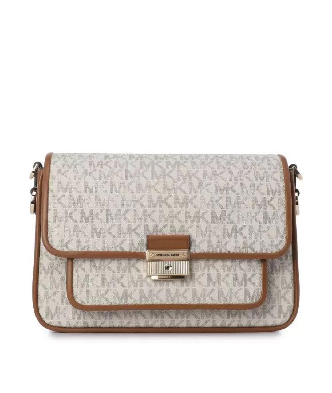 MICHAEL KORS Бежевая сумка через плечо, фото 1