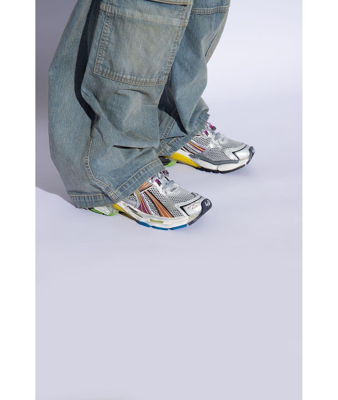 BALENCIAGA Мульти синтетические кроссовки, фото 2