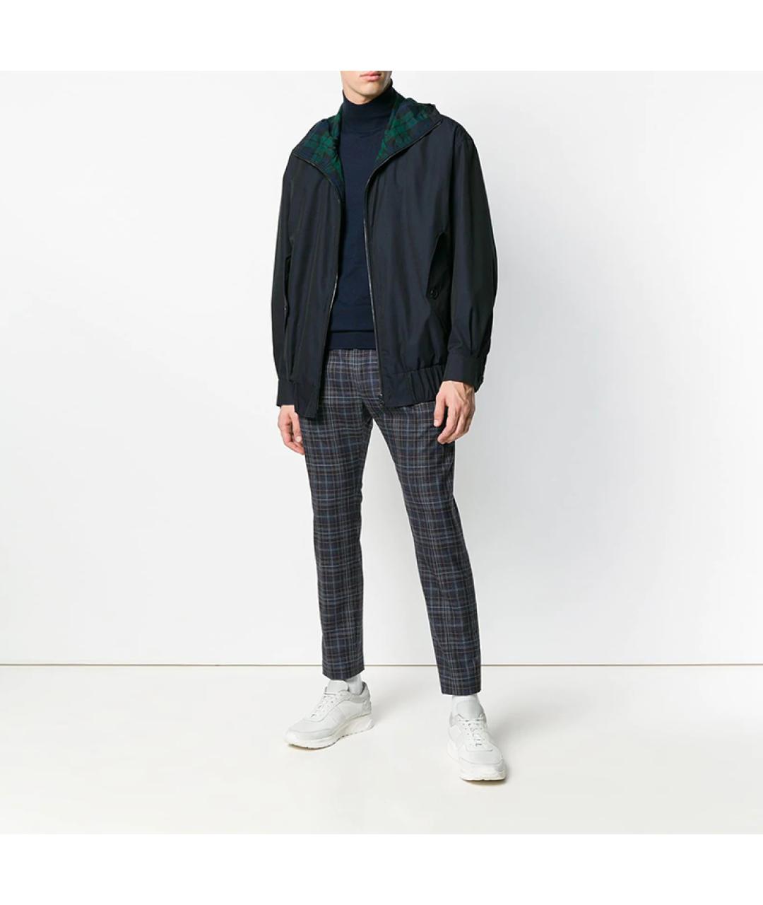 BURBERRY Темно-синяя куртка, фото 7