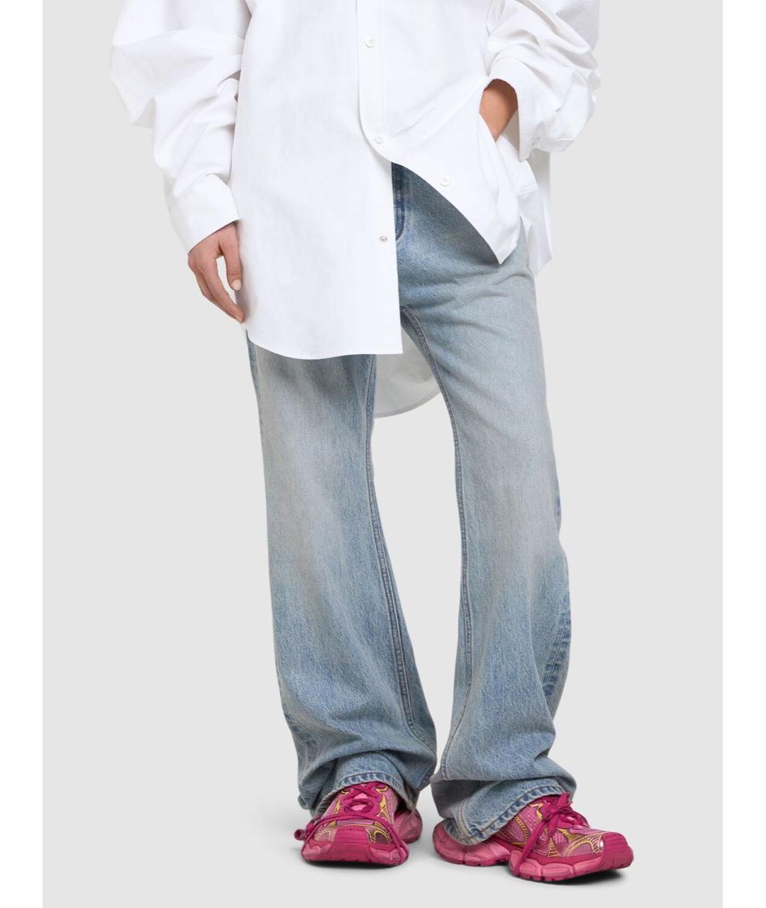 BALENCIAGA Розовые синтетические кроссовки, фото 4