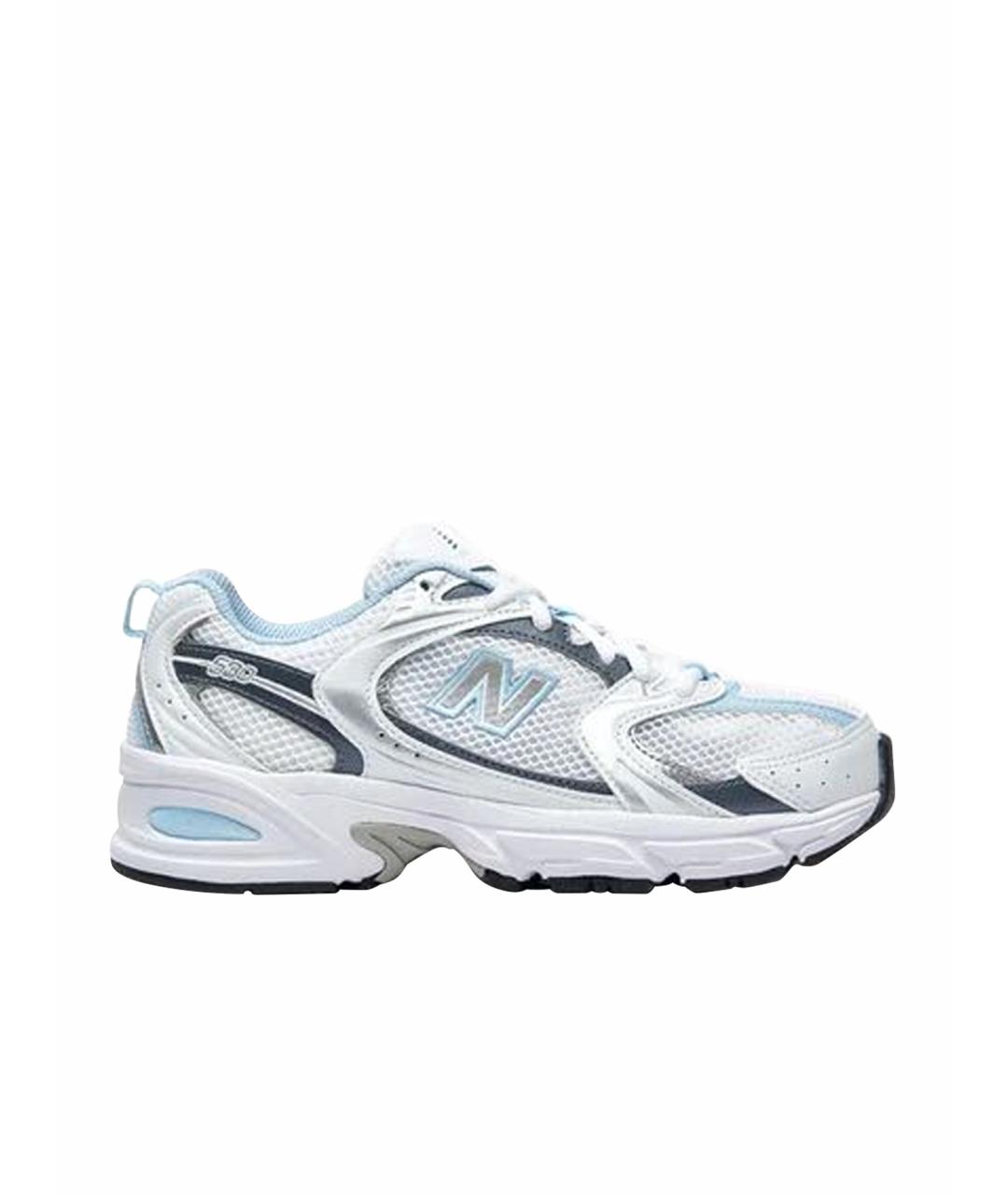 NEW BALANCE Голубые текстильные кроссовки, фото 1