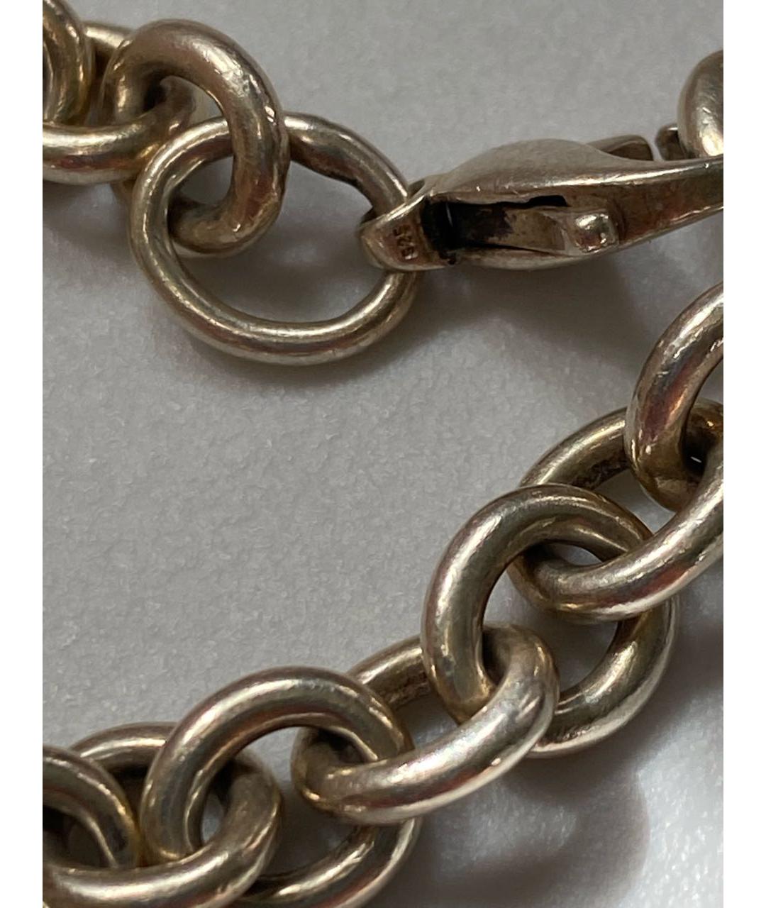 TIFFANY&CO Серебрянный серебряный браслет, фото 7