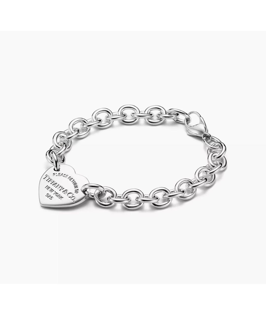 TIFFANY&CO Серебрянный серебряный браслет, фото 2
