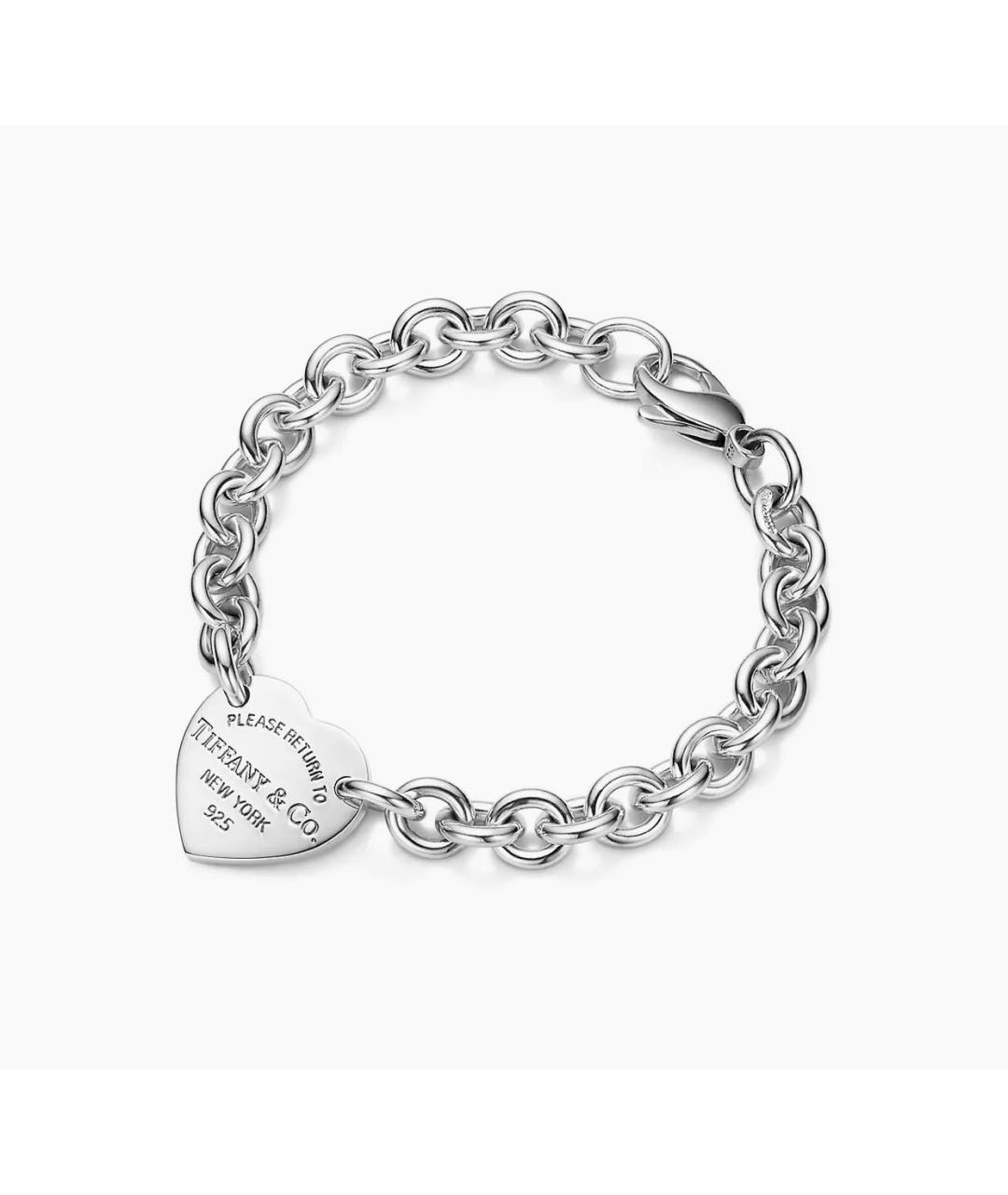 TIFFANY&CO Серебрянный серебряный браслет, фото 4